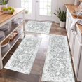 Farmhouse Kitchen Rugs Sets of 3, Kitchen Runner Rugs Non Slip Washable