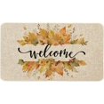 thumbnail image 1 of Farmhouse Kitchen Rugs with Words Farmhouse Kitchen Mats for floor 2 Piece Rustic Kitchen Rugs Set of 2 The Kitchen is The Heart of The Home Mats Non-Slip Runner Rug for Laundry Living Room Front Door, 1 of 6