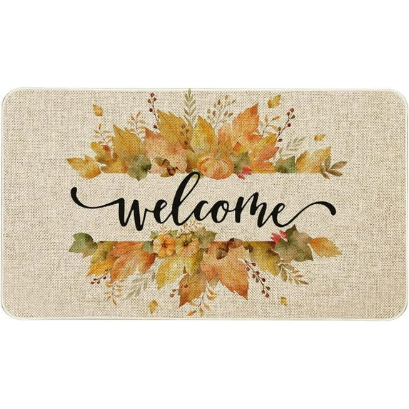Farmhouse Kitchen Rugs with Words Farmhouse Kitchen Mats for floor 2 Piece Rustic Kitchen Rugs Set of 2 The Kitchen is The Heart of The Home Mats Non-Slip Runner Rug for Laundry Living Room Front Door