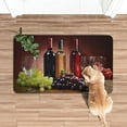 thumbnail image 1 of Farmhouse Kitchen Rugs and Mats, Red Wine Door Mat, Seasonal Washable Non-Slip Floor Mats for Home Kitchen Decor 30x17 Inch, 1 of 5