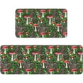thumbnail image 1 of Farmhouse Kitchen Rugs and Mats Set of 2, Mushroom Kitchen Rug, Washable Non Skid Floor Mat for Home Kitchen Decor - 17x29 and 17x47 Inch, 1 of 1