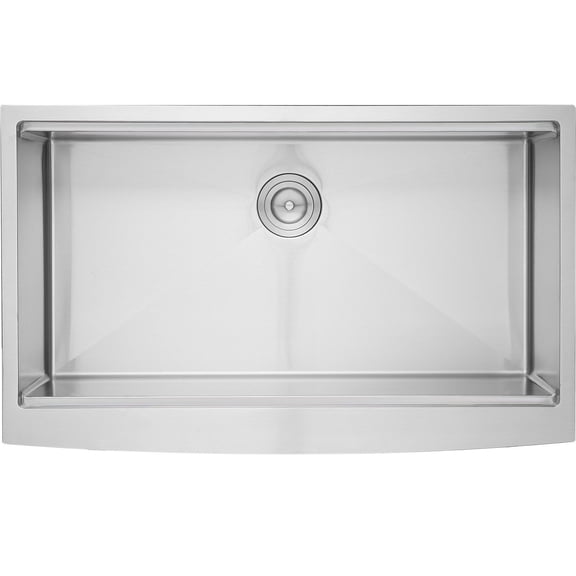 Farmhouse Kitchen Sink, 30 inch Single Bowl 304 Stainless Steel Drop-In Sink with Ledge, Accessories & Dishwasher Sink for Workstation, Prep Kitchen, Bar