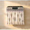 thumbnail image 1 of Farmhouse Kitchen Stove Curtain, Ruffled Lace Trim Stove Cover Curtain with Floral Prints, Decorative Oven Door Curtain for Vintage Kitchen Decor, 1 of 8