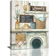 thumbnail image 1 of Farmhouse Laundry Room Wall Art Laundry Schedule Funny Rules Wall Decor Country Laundry Room Sign Pictures Painting Print Framed Artwork for Bathroom Laundry Room Decor 12"x16", 1 of 5