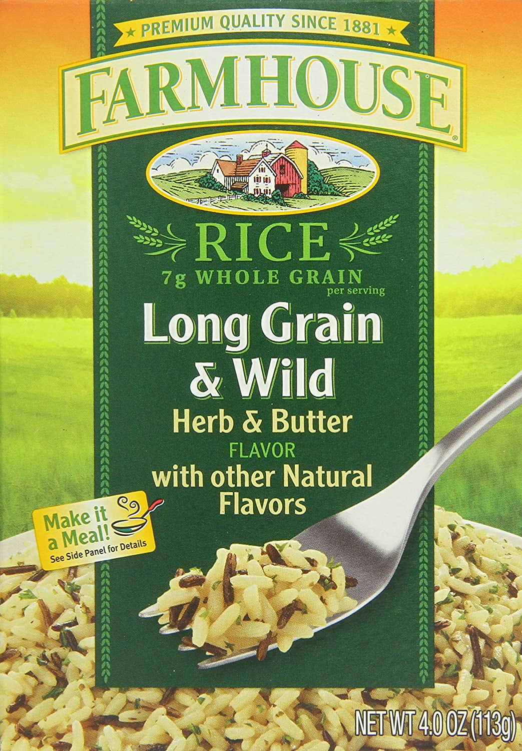 Farmhouse Long Grain Wild Rice Herb And Butter 4 Ounce Pack Of 12 farmhouse-long-grain-wild-rice-herb-and-butter-4-ounce-pack-of-12