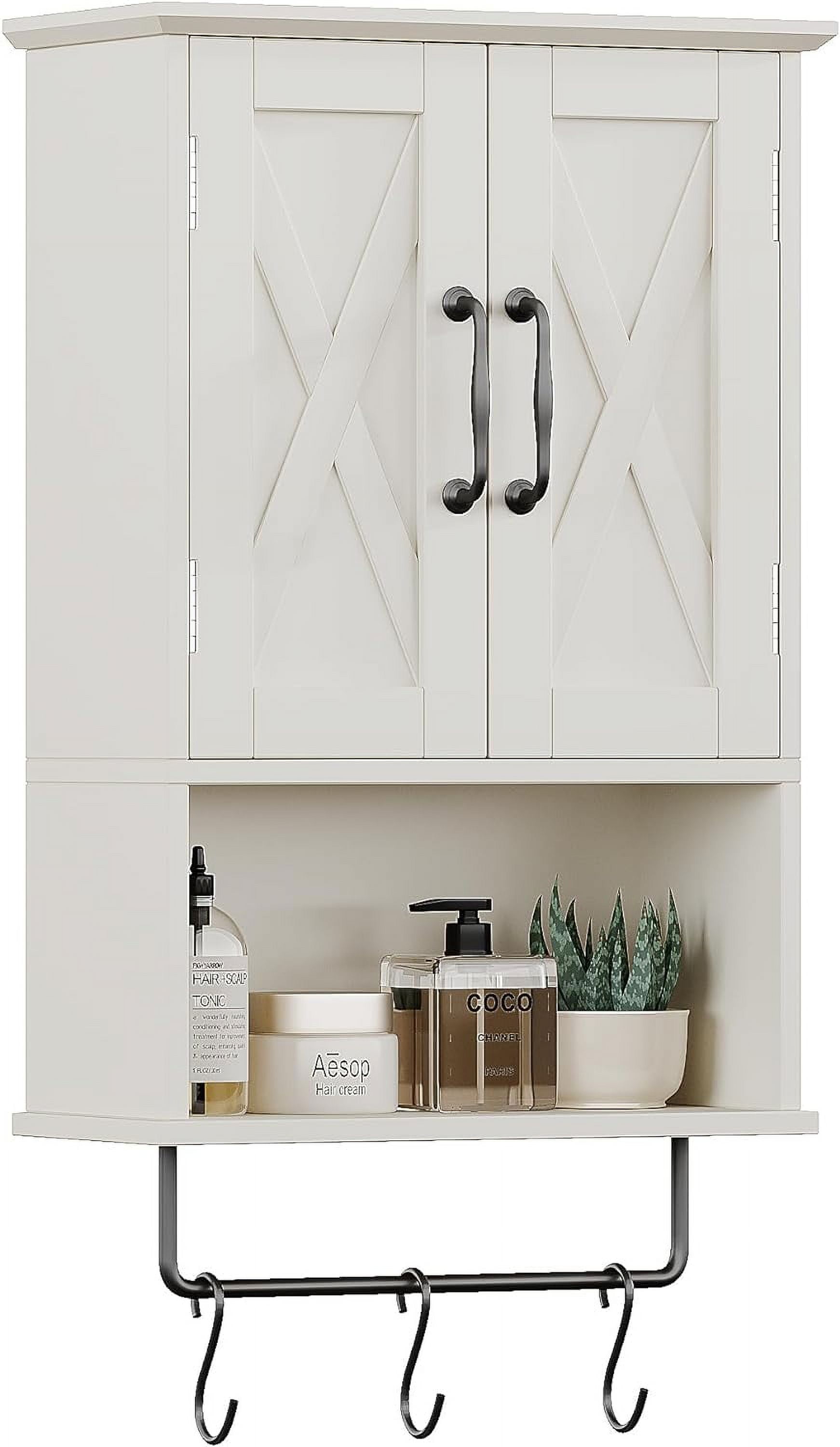 Free standing bathroom cabinet with towel bar hotsell