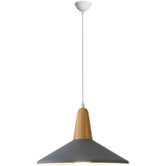 Farmhouse Metal Pendant Light Fixture for Kitchen Island, Colorful Vintage Pendant Lighting for Dining Room, Simple Retro Pendant Lamp, Rustic Pendant Light for Warehouse Garage Barn Shop