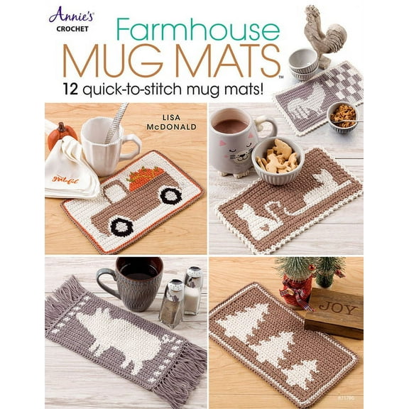 Farmhouse Mug Mats, (Paperback)