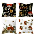 thumbnail image 1 of Farmhouse Mushroom Floral Butterfly Pillow Covers Set of 4,Rustic Colorful Flower Throw Pillow Covers Nature Flower Plant Decorative Pillow Covers for Couch Sofa Bed Home Decor Pillowcase, 18x18 Inche, 1 of 7