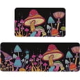 thumbnail image 1 of Farmhouse Mushroom Kitchen Rugs and Mats Set of 2, Mushroom Kitchen Rug Non-Slip Washable Floor Mat for Kitchen Home Decor - 17x29 and 17x47 Inch, 1 of 6