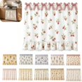 thumbnail image 1 of Farmhouse Oven Decorative Cloth, Lace Ruffle Stove Dust Cover Curtain with Bowknot for Kitchen Appliance Decoration, 1 of 8