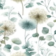 thumbnail image 1 of Farmhouse Peel and Stick Wallpaper Botanical Floral Soft Watercolor Flowers Greenery Wall Mural 17.7in x 9.8ft Self Adhesive Wall Paper for Cabinets Drawers Bathroom Bedroom Thicken Vinyl Roll, 1 of 8