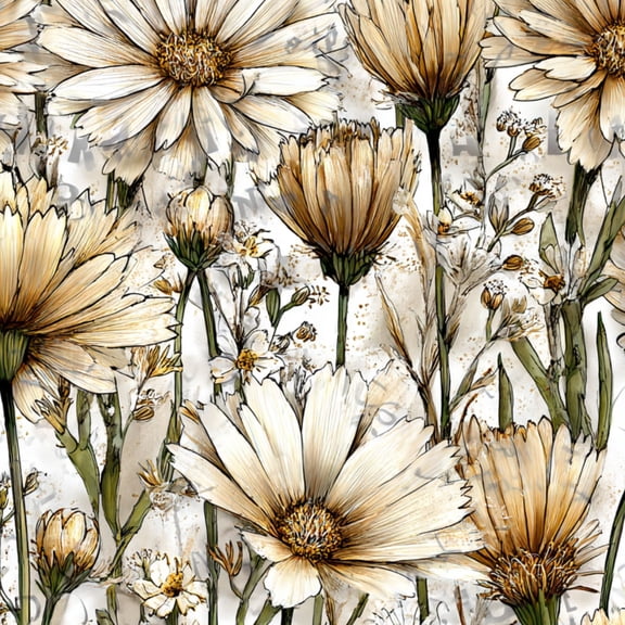 Farmhouse Peel and Stick Wallpaper Vintage Wildflower Print Creamy Beige Moss Green Wall Mural 17.7in x 9.8ft Self Adhesive Removable Boho Botanical Wall Paper for Bedroom Shlef Cabinet Décor
