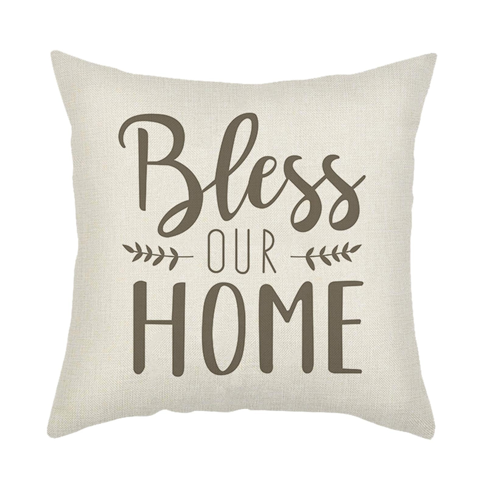 Farmhouse Pillow Covers 18X18 Inch Set of 4 Throw Pillow Covers Farm