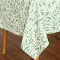 thumbnail image 1 of Farmhouse Rectangle Table Cloth, Washable Wrinkle Free Decorative Table Covers, Green Leaves Printed Tablecloth for Kitchen Cafe Dining Table, 60 x 84 Inches, 1 of 5