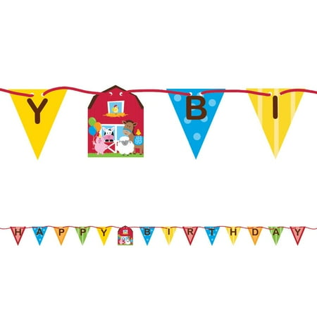 Farmhouse Ribbon Banner Decoration