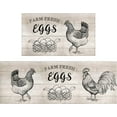 thumbnail image 1 of Farmhouse Rooster Kitchen Rug Set,Country Rustic Rooster Kitchen Rugs with Rubber Backing,Throw Rugs Washable for Kitchen Sink,Laundry Room,Standing Desk,Indoor Rooster Kitchen Decor, 1 of 6