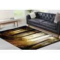 thumbnail image 1 of Farmhouse Rugs, Colorful Rugs, Forest Path At Sunset Rugs, Forest Landscape Rug, View Rugs, Kitchen Rugs, Misty Rugs, Printed Rugs, 2.6'x6.5' - 80x200 cm, 1 of 8