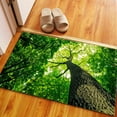 thumbnail image 1 of Farmhouse Rugs, Modern Rug, Big Tree Rugs, Landscape Rug, Landscape Rugs, Custom Rugs, Green Leaf Tree Landscape Rugs, Outdoor Rugs, 3.3'x5' - 100x150 cm, 1 of 8