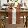 Rustic Modern Table Runner Farmhouse Rustic Table Runner Seasonal Holiday Hollow Kitchen Dining ...