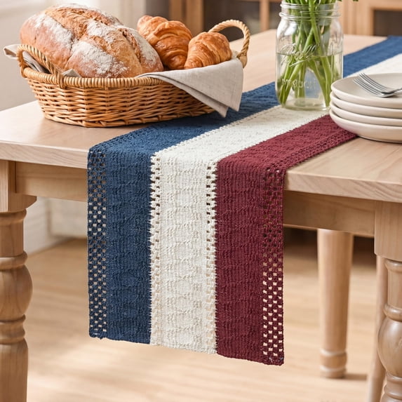 Rustic Modern Table Runner Farmhouse Rustic Table Runner Seasonal Holiday Hollow Kitchen Dining ...