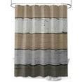 thumbnail image 1 of Farmhouse Rustic Wood Texture Shower Curtain, Brown Gray Bathroom Decor Curtains Set with Hooks, Waterproof Fabric Home Accessories， Stall 36 X 72 Inch, 1 of 6