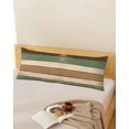 thumbnail image 1 of Farmhouse Sage Green Brown Body Pillow Covers, Country Vintage Wooden Soft Breathable Throw Pillow Cases with Invisible Zipper, Decorative Pillowcase Pillows Protectors for Sofa Bed Couchair 20"x54", 1 of 9
