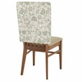 thumbnail image 1 of Farmhouse Sage Green Floral Chair Back Covers Set of 1, Linen Boho Paisley Flower Rustic Stretch Dining Chair Back Slipcovers Removable Seat Cover for Kitchen Restaurant Hotel Cafe, 1 of 9
