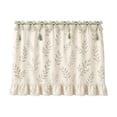 thumbnail image 1 of Farmhouse Stove Skirt Oven Curtain for Kitchen Decor, Cotton Blend Stove Curtain with Lace Ruffle Trim & Ribbon Ties, Oven Curtain Cover & Oven Skirt Curtain for Cottage Kitchen, 1 of 7