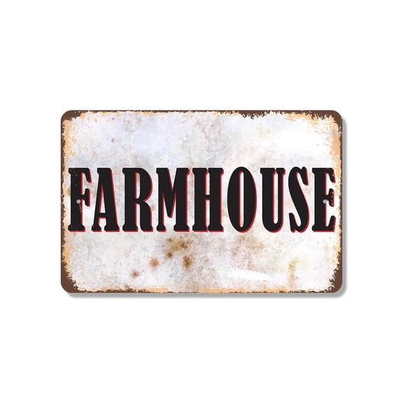 Farmhouse Street 8 Inch x 12 Inch Novelty Plastic Sign Fresh Air Fresh Eggs Durable Weatherproof UV Protected Perfect for Porches Kitchens Markets Fun Gift for Homesteaders Farmers
