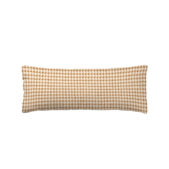 Farmhouse Stripe Body Pillow Cover 20 x 54 Inch Decorative Pillow Cover Country Ethnic Rustic Textured Brown Lumbar Pillowcase Seasonal Rectangle Cushion Case for Couch Sofa Bed Living Room
