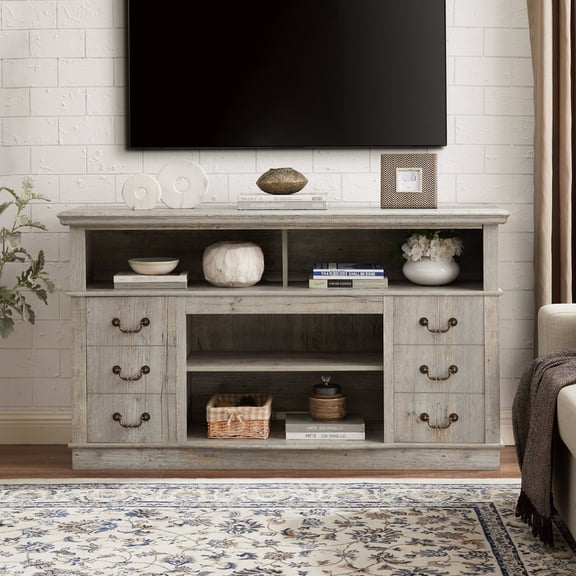 Farmhouse Style Stand - Room for Consoles - Primary Living Space - Quality Components
