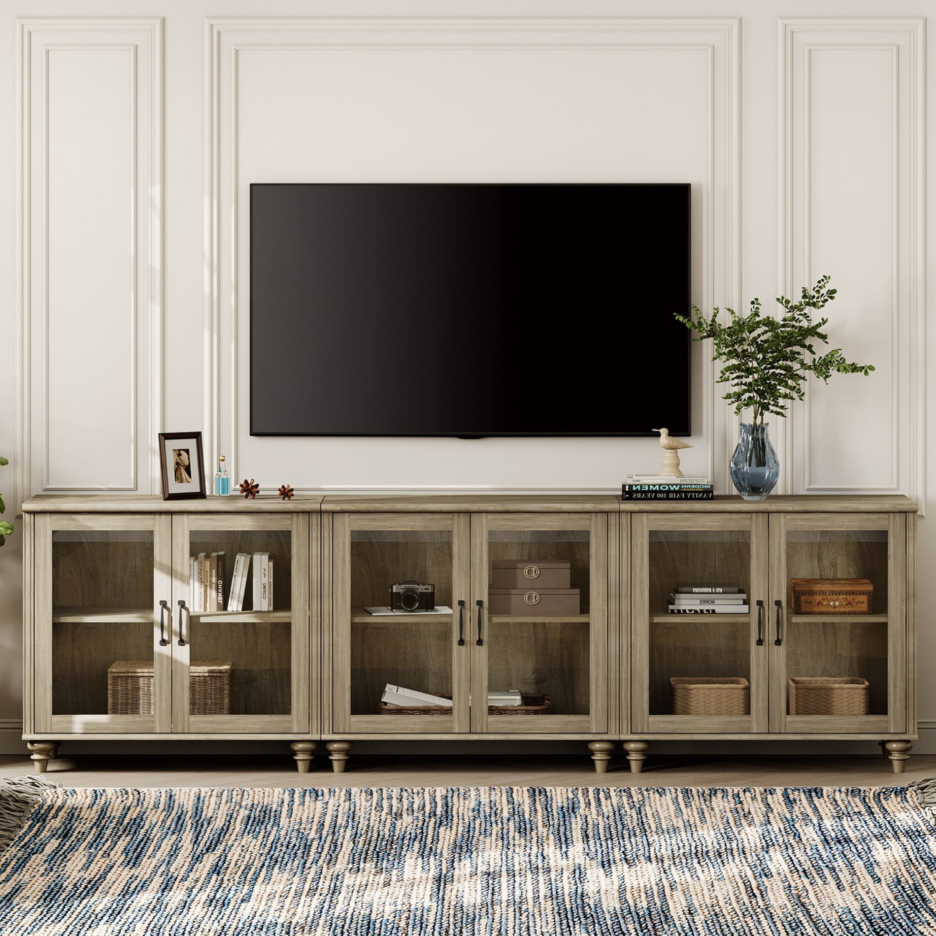 RESTORATION HARDWARE RH ANNECY METAL-WRAPPED LARGE MEDIA CONSOLE for Sale  in Miami, FL - OfferUp, image size:1900x1900
