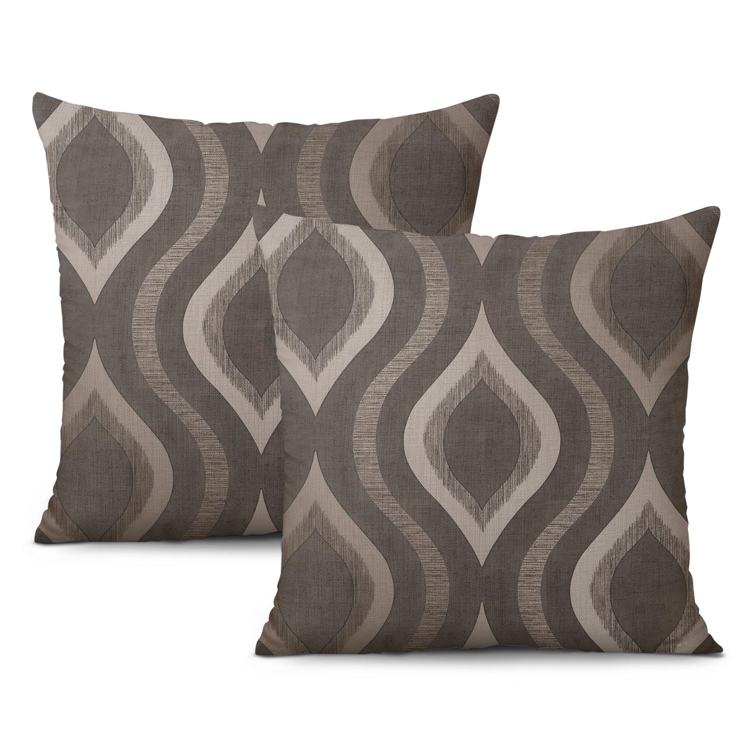 FarmhouseStyle Throw Pillow Covers Effortless Sofa Upgrade, 16x16