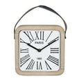 thumbnail image 1 of Farmhouse Style Wooden Table Clock, 1 of 7
