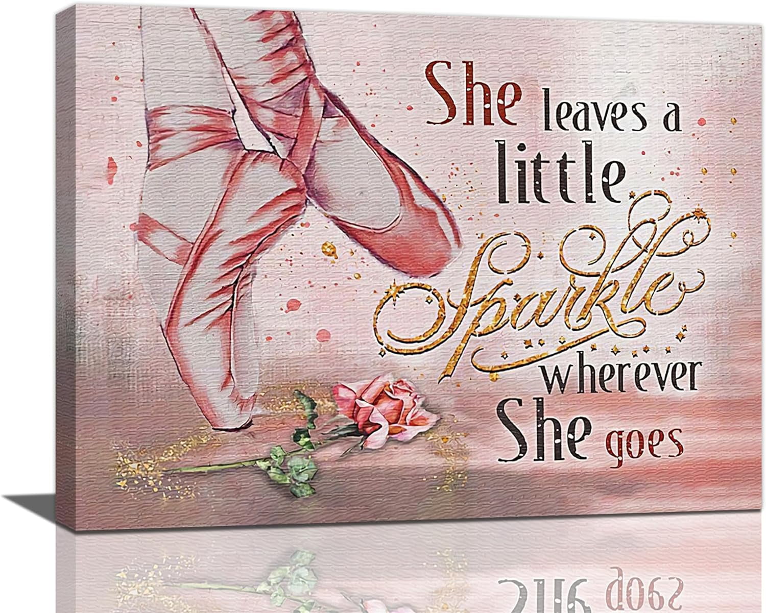 Farmhouse Sunflower Bathroom Decor Wall Art Rustic Flower Butterfly