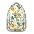 thumbnail image 1 of Farmhouse Sunflower Print Backpack - Waterproof & Comfortable School Bookbag with Padded Back Panel, 1 of 6
