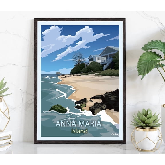 Farmhouse Sunset Wall Art, Vintage Fall Landscape Print Home Decor #5230, 8x12 UNFRAMED