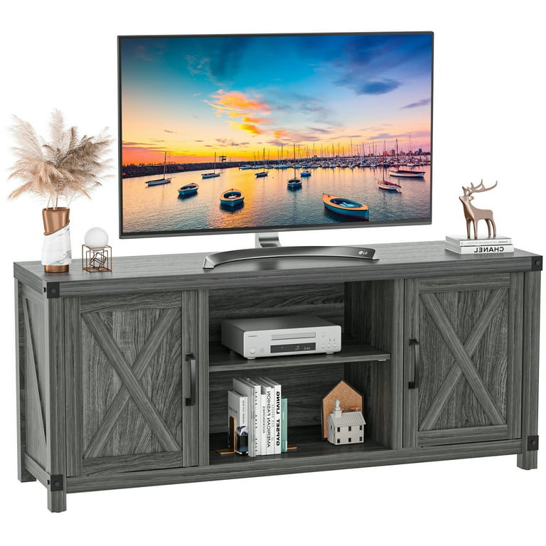 Tv stand for 65 cheap inch tv and soundbar shelf