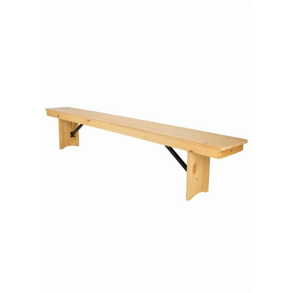 Farmhouse Table Bench 8 Foot (96" x 12") - Natural by Chivari