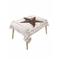 thumbnail image 1 of Farmhouse Table Cloth, Rustic Brown Country Star Barn Berry Wooden Waterproof Tablecloth for Rectangle Tables, Reusable Washable Fabric Table Cover for Restaurant Kitchen Dining Tables 60"x102", 1 of 6