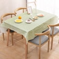 thumbnail image 1 of Farmhouse Tablecloth Rustic Lattice Tablecloth Table Cover Rectangle Table Cloths for Kitchen Dining Party Holiday Christmas Buffet Tabletop Decor 54 x 71 Inch, 1 of 5