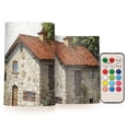 thumbnail image 1 of Farmhouse Trees Flameless Candles&nbsp;LED Lights Battery Operated Candles with Remote and Timers Flicker Lights Votive Set of 2, 1 of 7