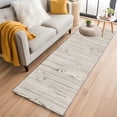 thumbnail image 1 of Farmhouse Vintage 2'x6' Runner Rug, Summer Country Retro Wooden Grain Washable Non-Slip Area Rugs for Hallway Kitchen Floor Bedroom Entryway, StainResistant Laundry Carpet Decoration Indoor Mat, 1 of 9
