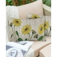 thumbnail image 1 of Farmhouse Vintage Sunflowers on Wooden Grian Outdoor Pillow Covers Waterproof Throw Pillow Cover 20x12in Set of 2,Rectangle Decorative Pillowcases Cushion Case for Patio Sofa Couch,Still Life, 1 of 7