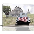 thumbnail image 1 of Farmhouse Wall Art Rustic Old Barn Canvas Painting Print Country Landscape Truck Pictures Wall Decor Framed Artwork Home Decoration for Living Room Kitchen Bathroom 12"x16", 1 of 6