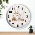 thumbnail image 1 of Farmhouse Wall Clock 10-inch Cottagecore Charm Home Decor Aesthetic Gift, 1 of 3