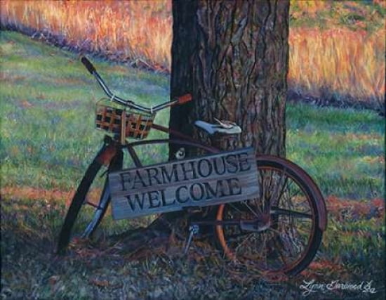 Farmhouse Welcome Canvas Art - Lynn Garwood (22 x 28)