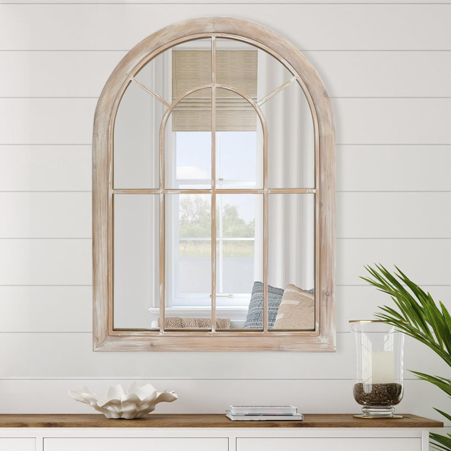 Farmhouse Window Pane Mirror