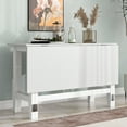 thumbnail image 1 of Farmhouse Wood Extendable Dining Table with Drop Leaf for Small Places, White, 1 of 9